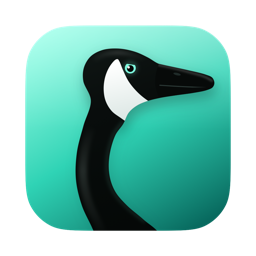 The Goos browser icon, a Canada goose